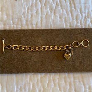 Juicy Couture Gold Charm Bracelet